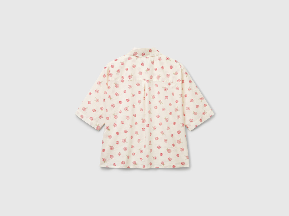 Camicia fantasia a manica corta
