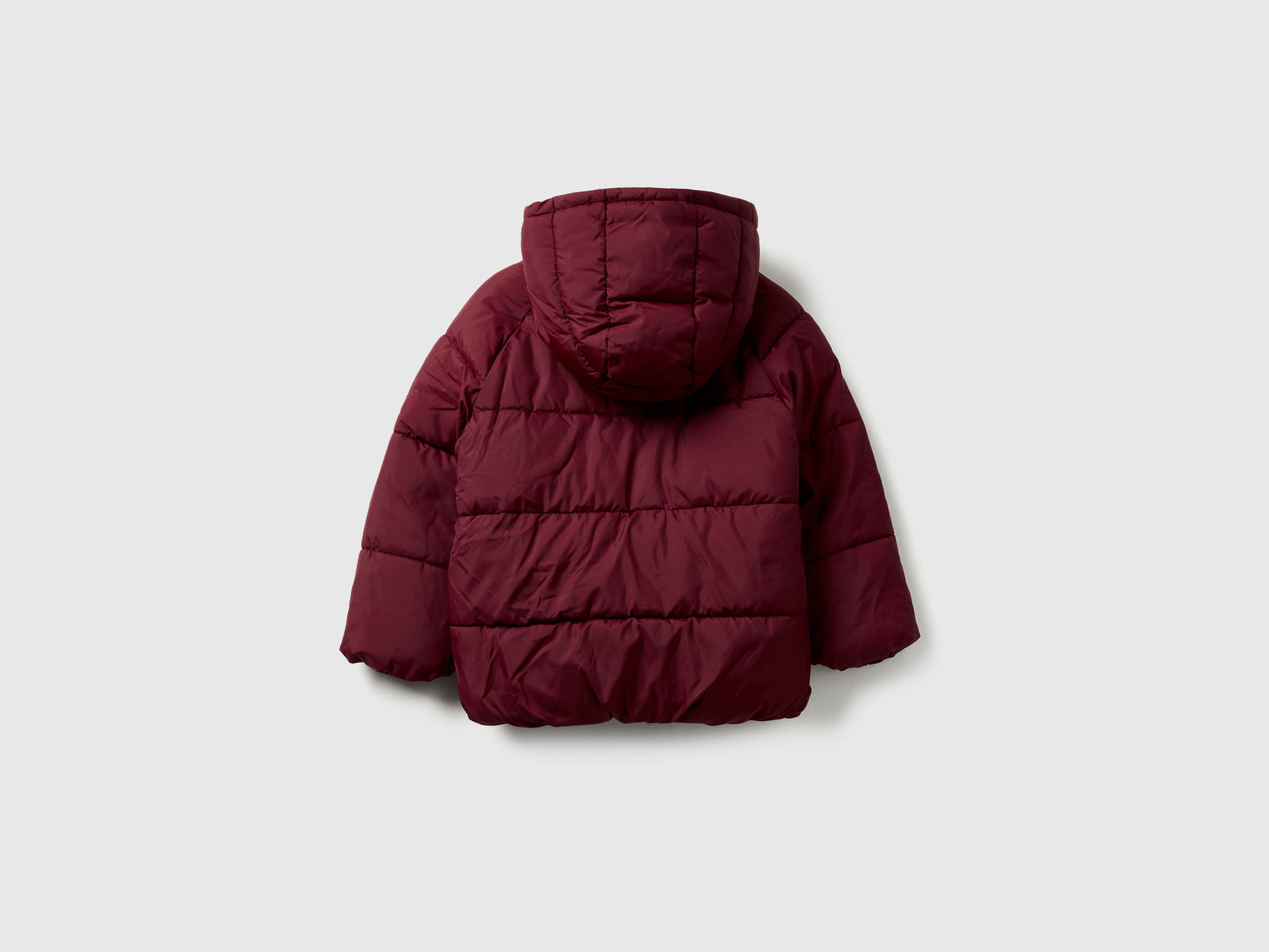 Giubbino imbottito "Rain Defender" da bimbo bordeaux 2 | Benetton Outlet