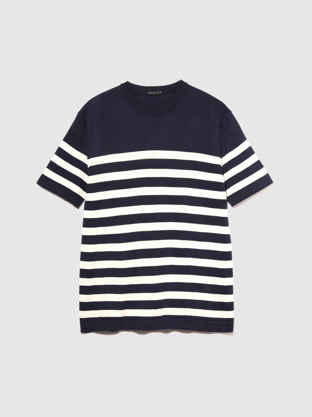 T-shirt in maglia a righe