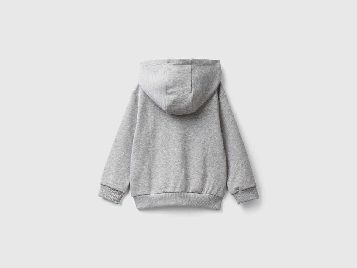 Felpa con cappuccio regular fit