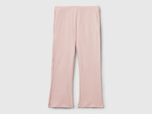 Leggings a zampa in cotone stretch