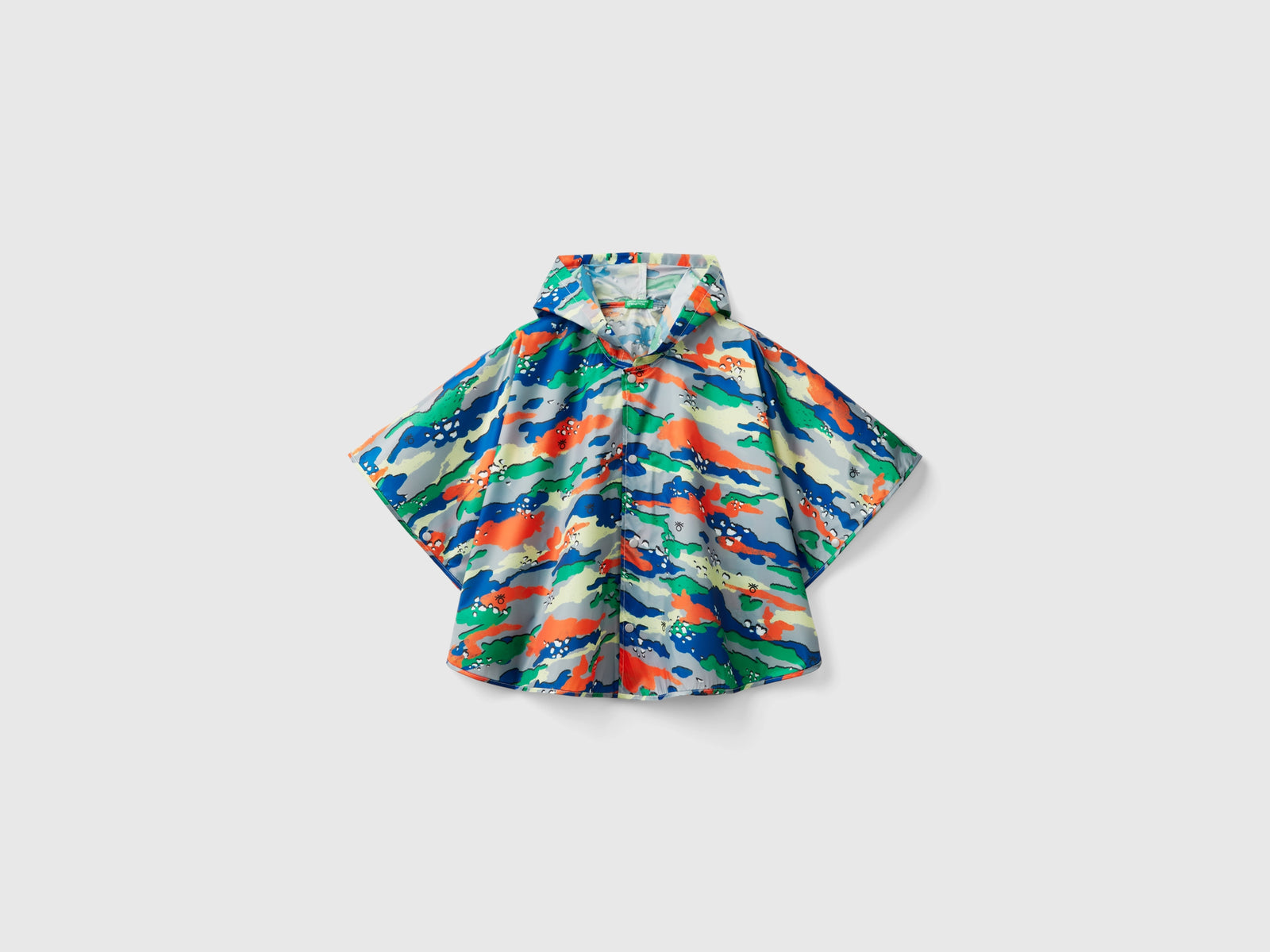 Mantellina antipioggia fantasia da bimbo multi-color | Benetton Outlet