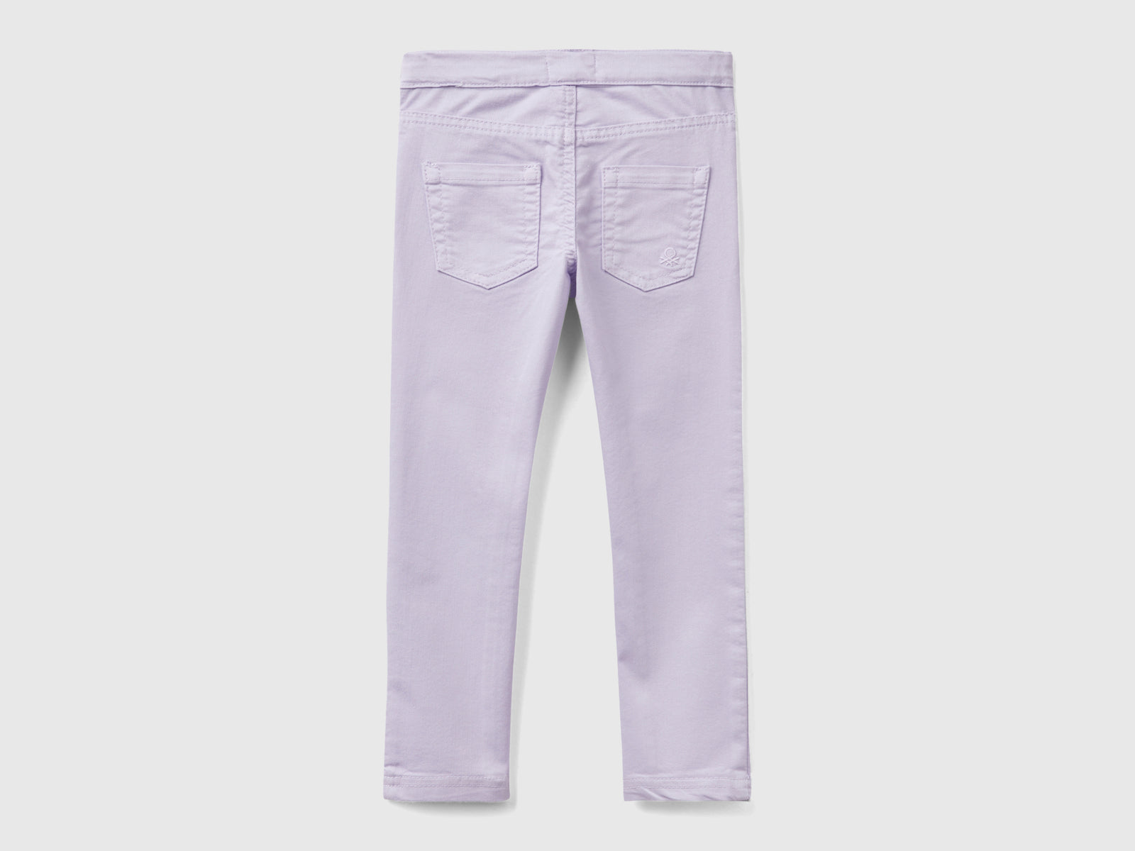 Jeggings in misto cotone stretch da bimba lilla 2 | Benetton Outlet