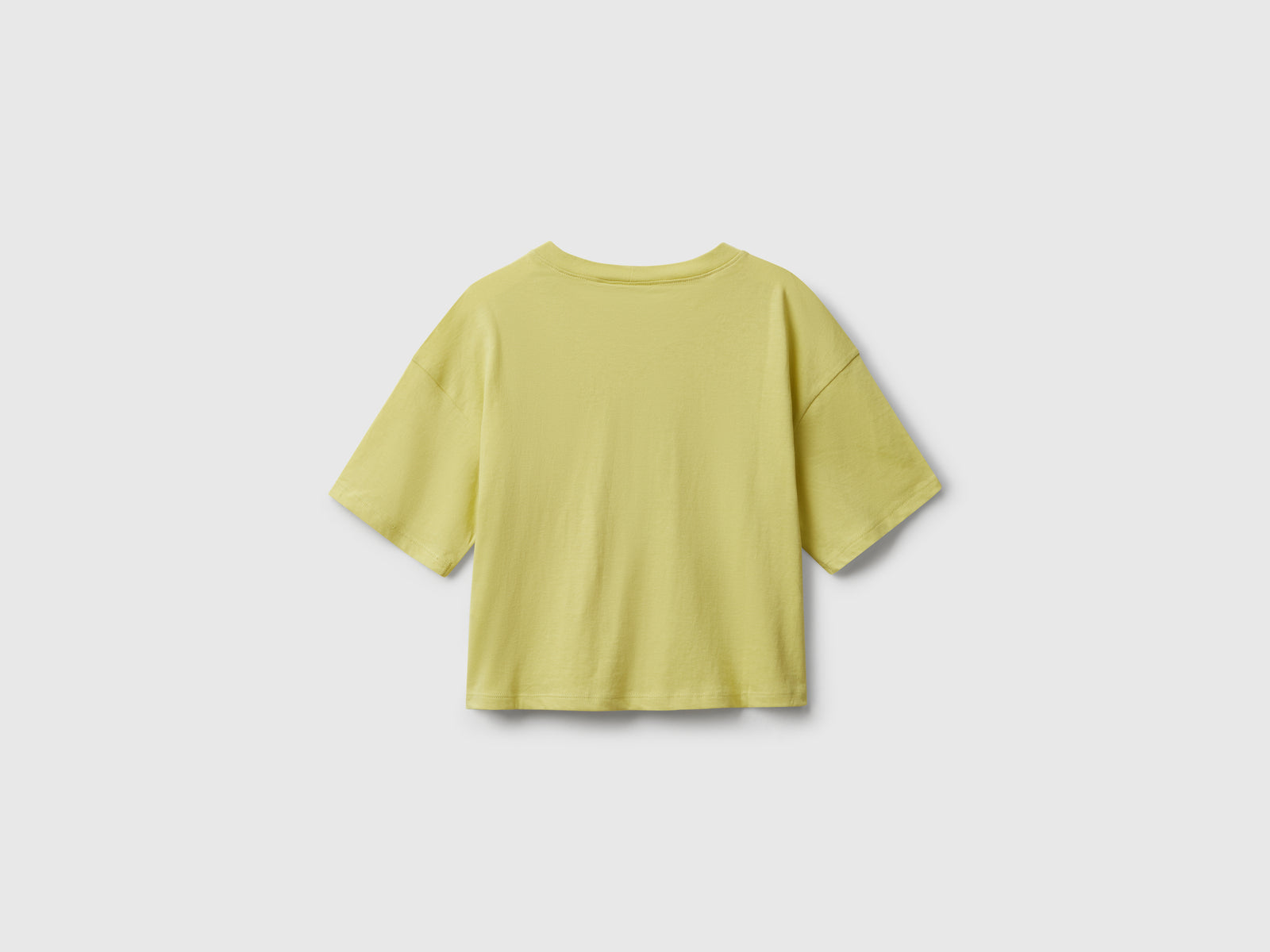 T-shirt boxy fit ©Peanuts da bambina giallo 2 | Benetton Outlet