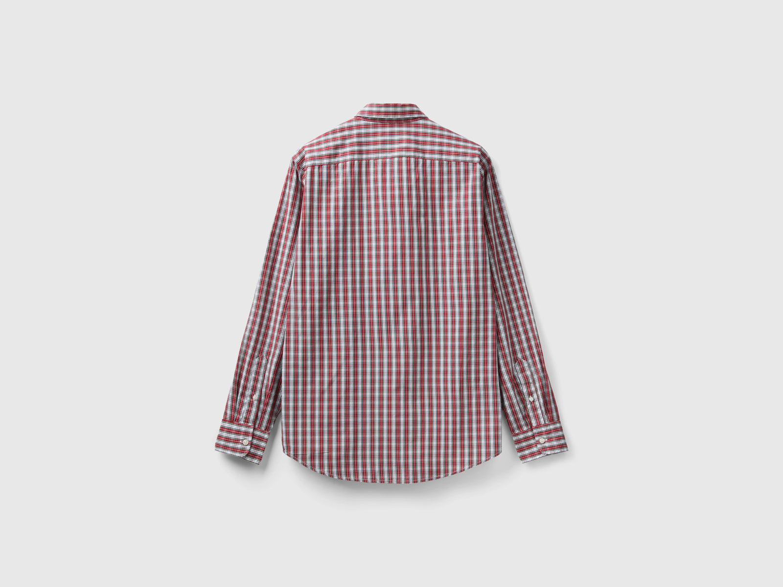 Camicia fantasia 100% cotone bio da uomo multi-color 2 | Benetton Outlet