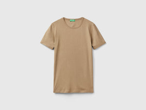 T-shirt in cotone a fibra lunga
