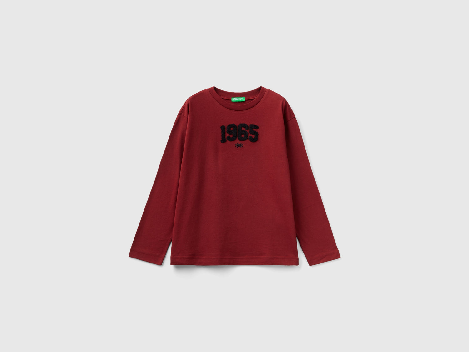 Calda t-shirt 100% cotone bio da bambino rosso | Benetton Outlet