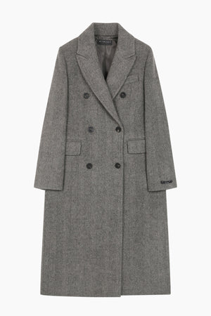 Maxi cappotto doppiopetto