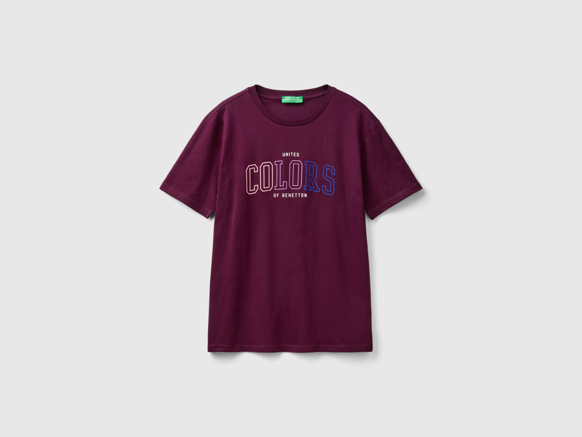 Organic cotton T-shirt with logo