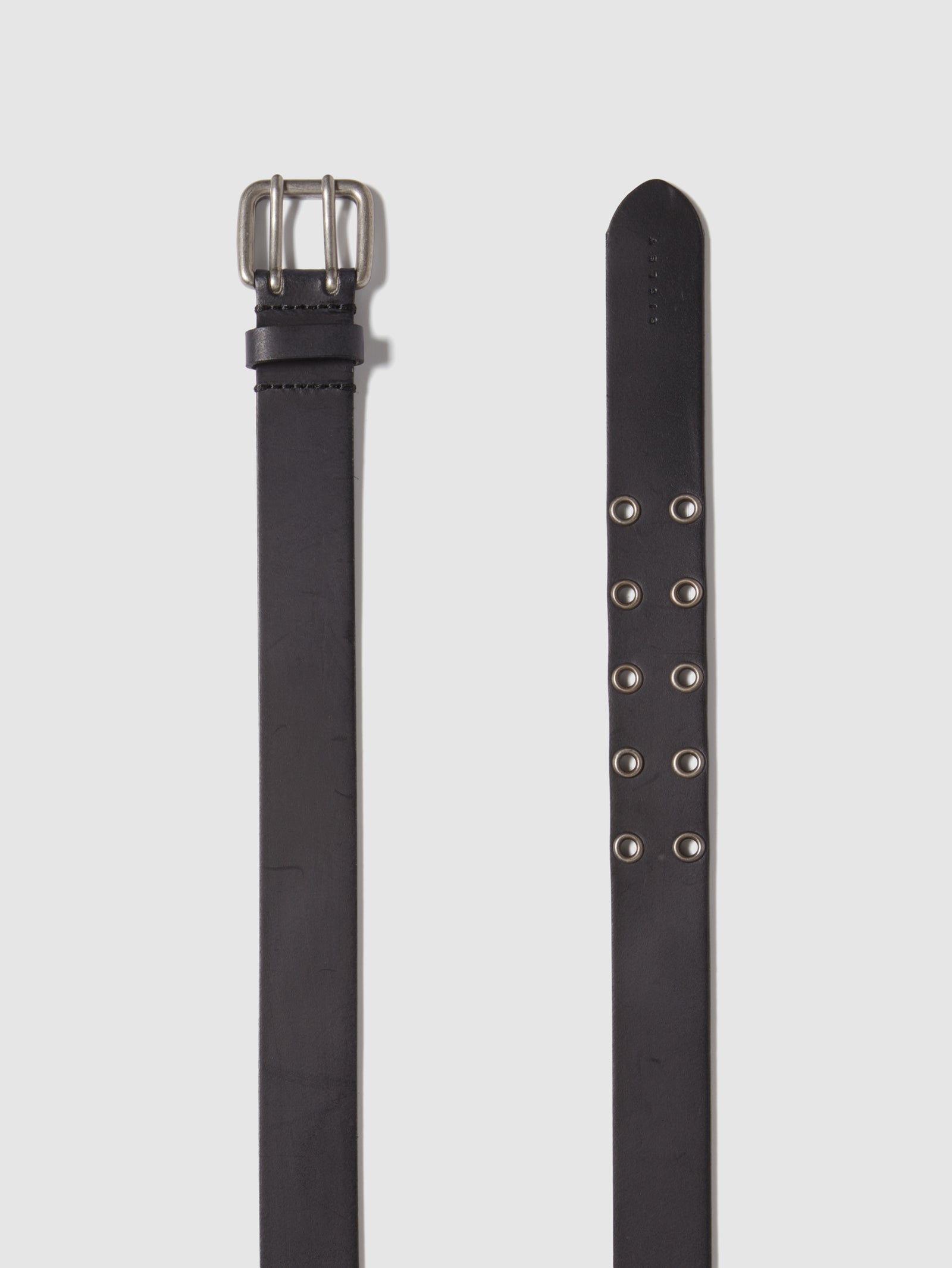 Cintura con occhielli da uomo nero 2 | Sisley Outlet