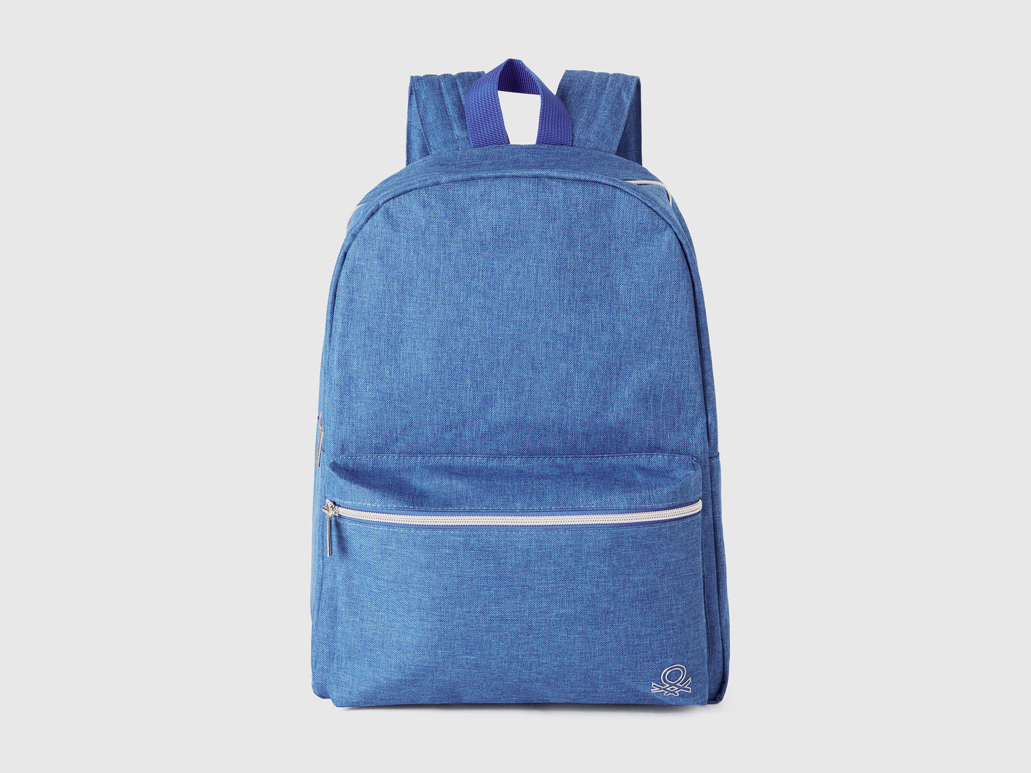 Zaino in nylon da bambina blu | Benetton Outlet