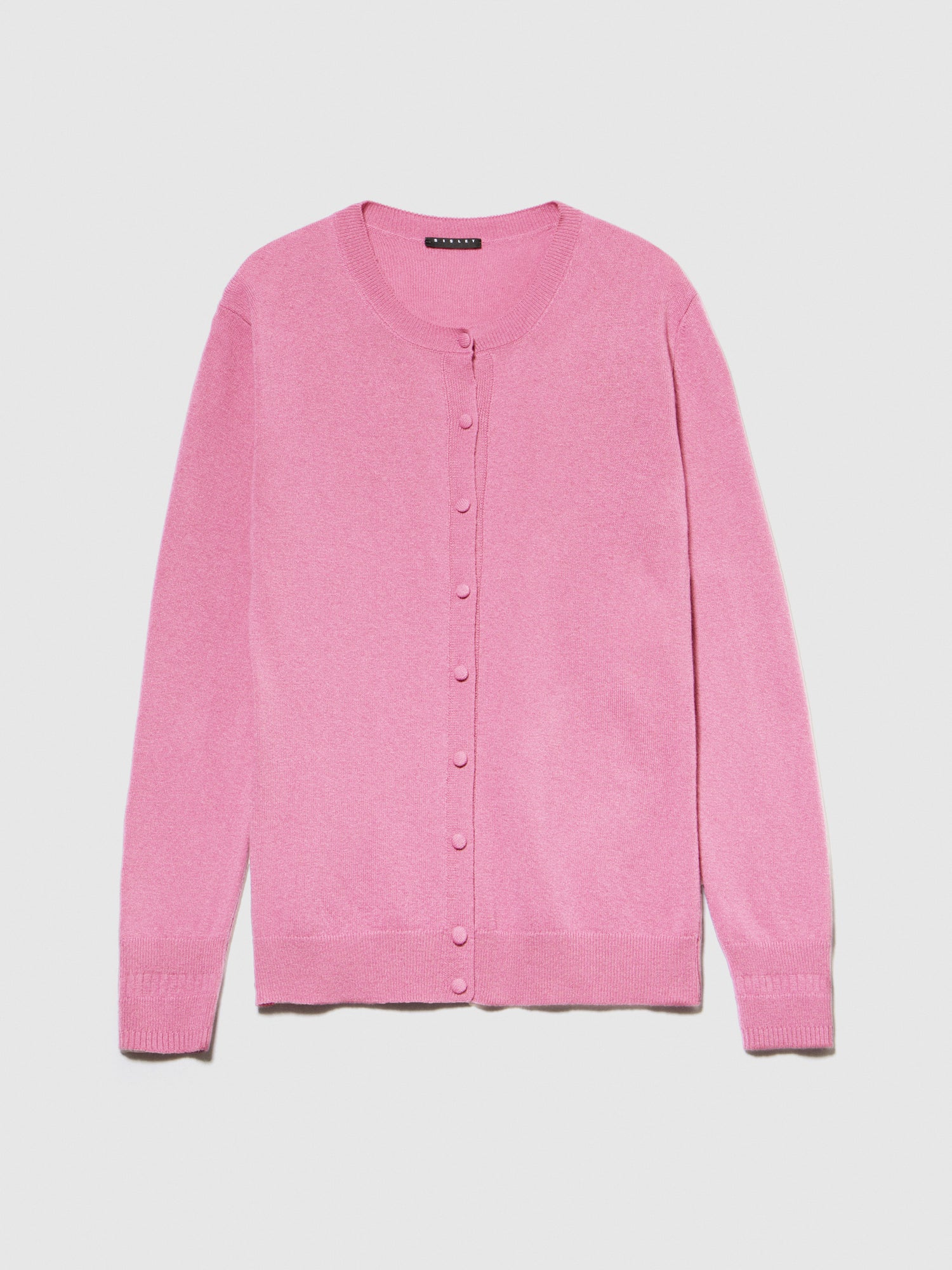 Cardigan regular fit da donna rosa | Sisley Outlet