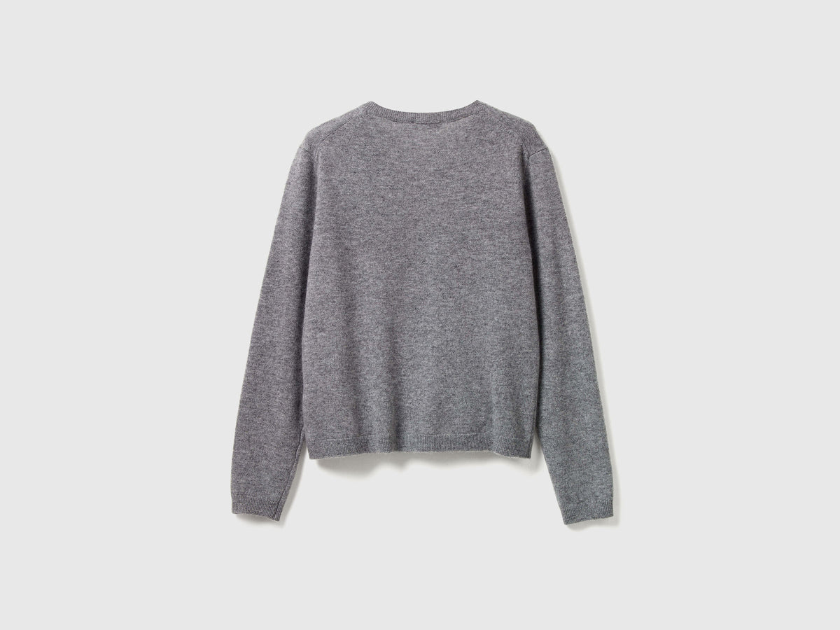 Cardigan in pura lana Merino