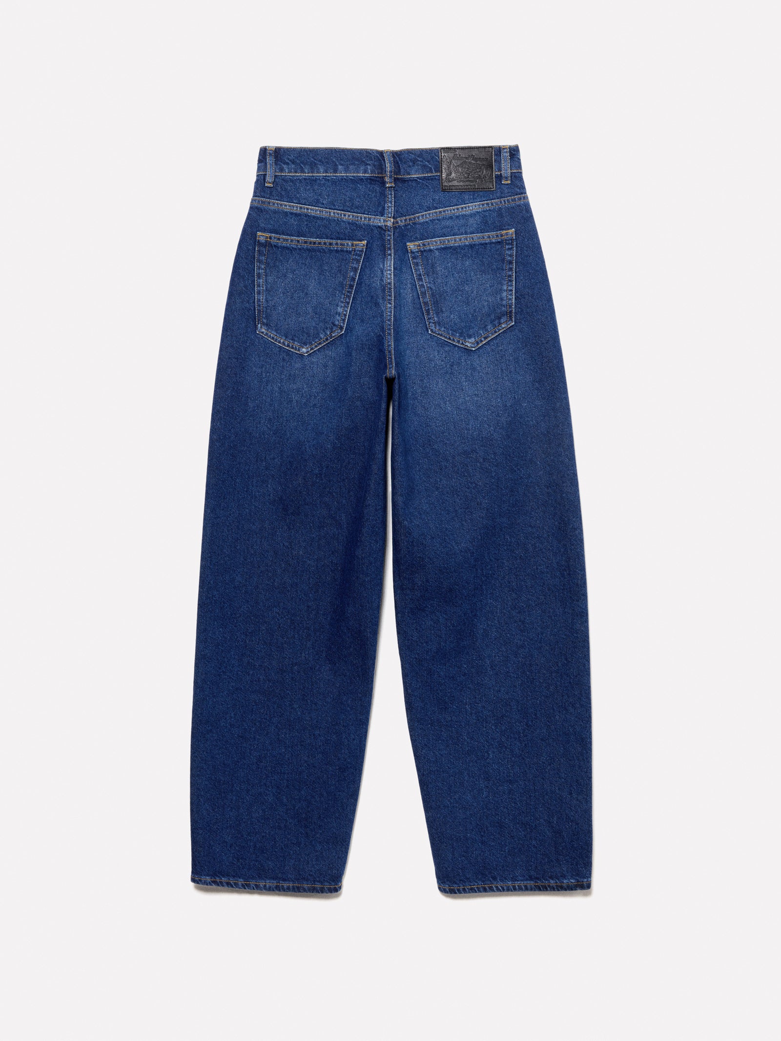 Jeans baggy fit blu da donna blu scuro 2 | Sisley Outlet