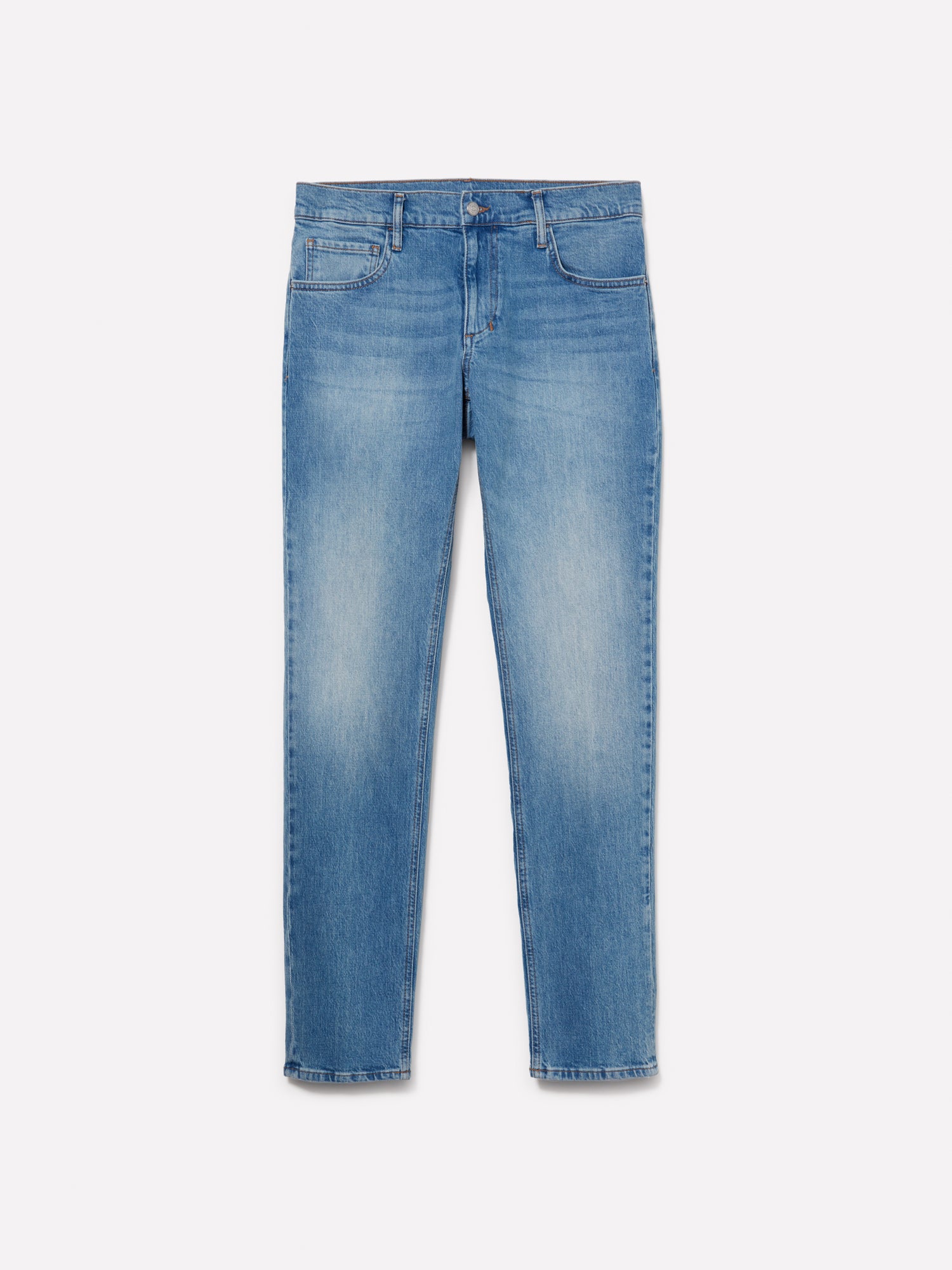 Jeans Stockholm slim fit effetto vintage da uomo blu | Sisley Outlet