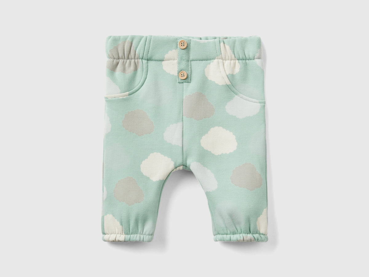 Pantaloni in felpa foderati in ciniglia