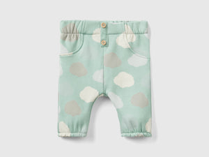 Pantaloni in felpa foderati in ciniglia