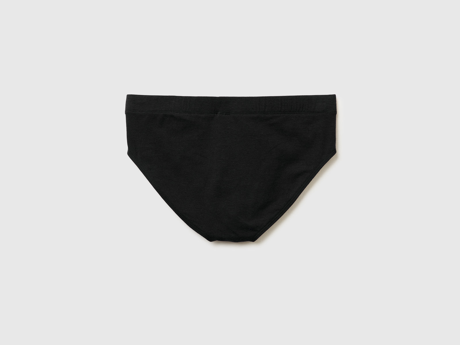 Slip in misto cotone da uomo nero 2 | Benetton Outlet