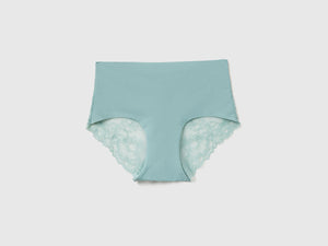 Culotte elasticizzate con pizzo