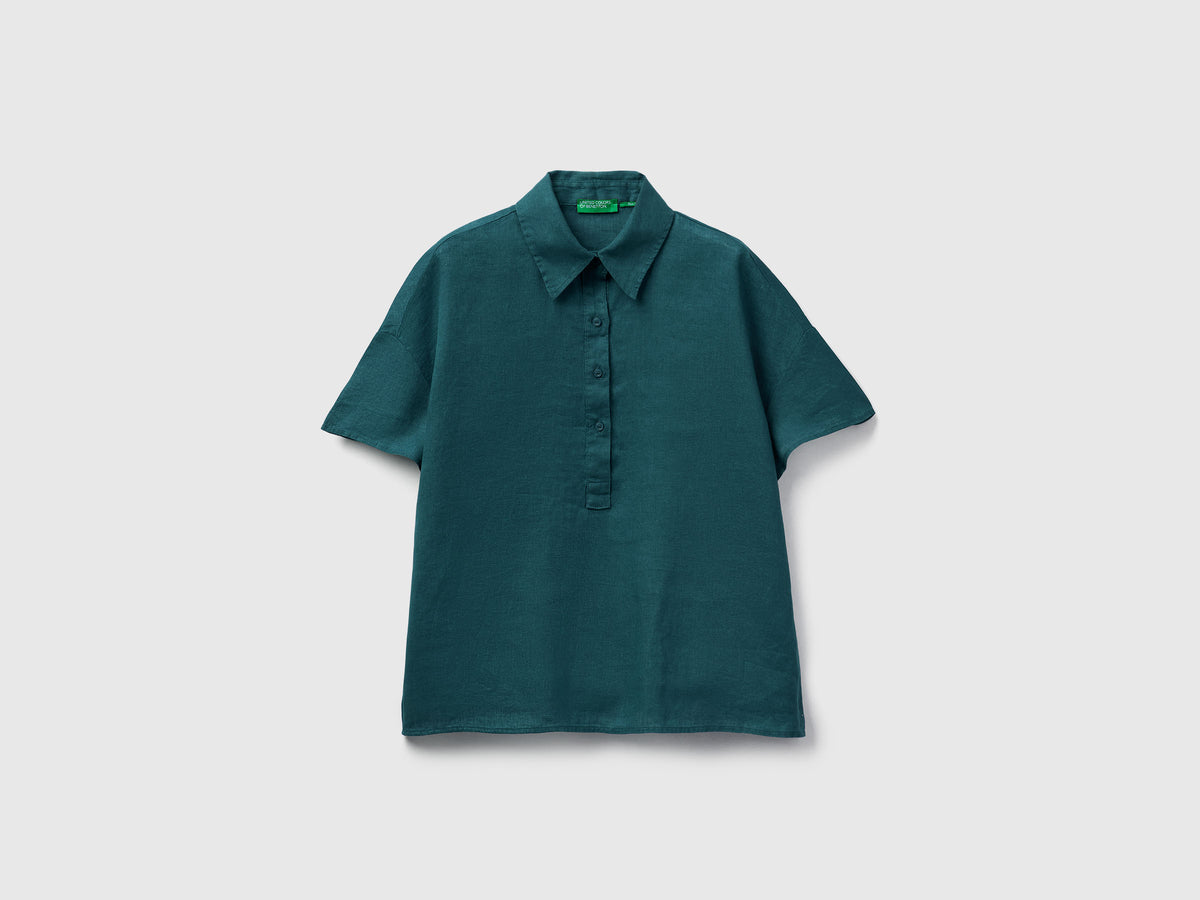 Blusa in puro lino
