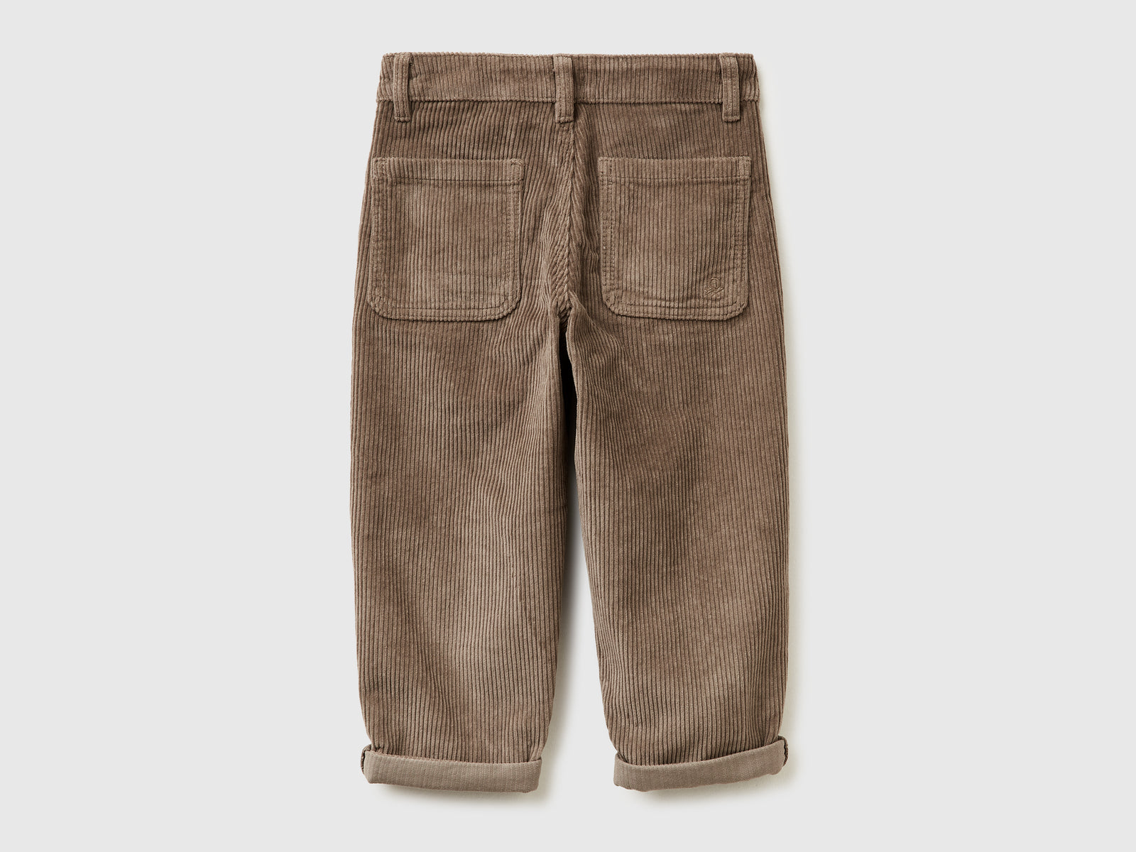 Pantaloni baloon fit in velluto da bimbo marrone 2 | Benetton Outlet