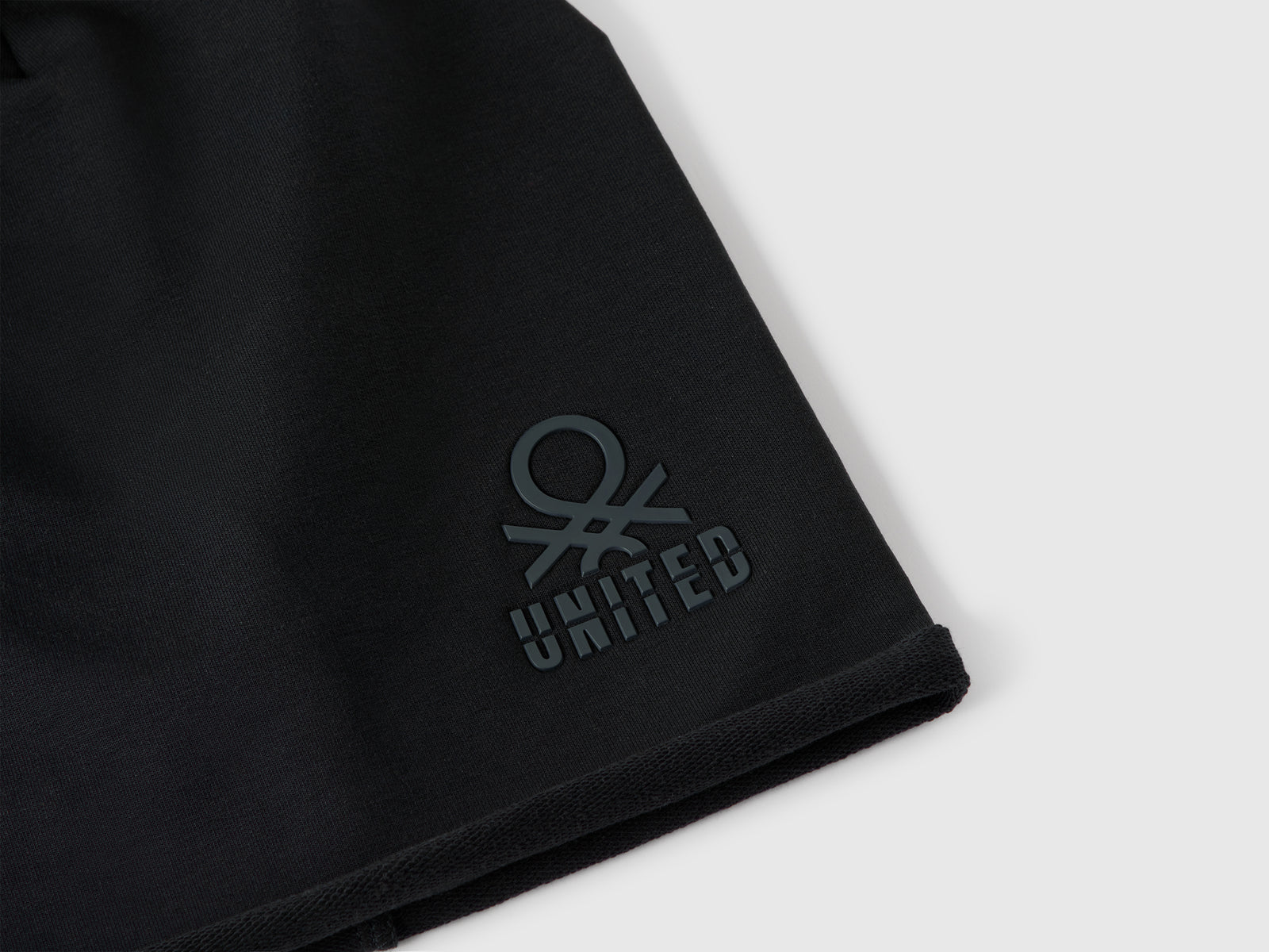 Cuffietta in cotone stretch da bambino nero 3 | Benetton Outlet