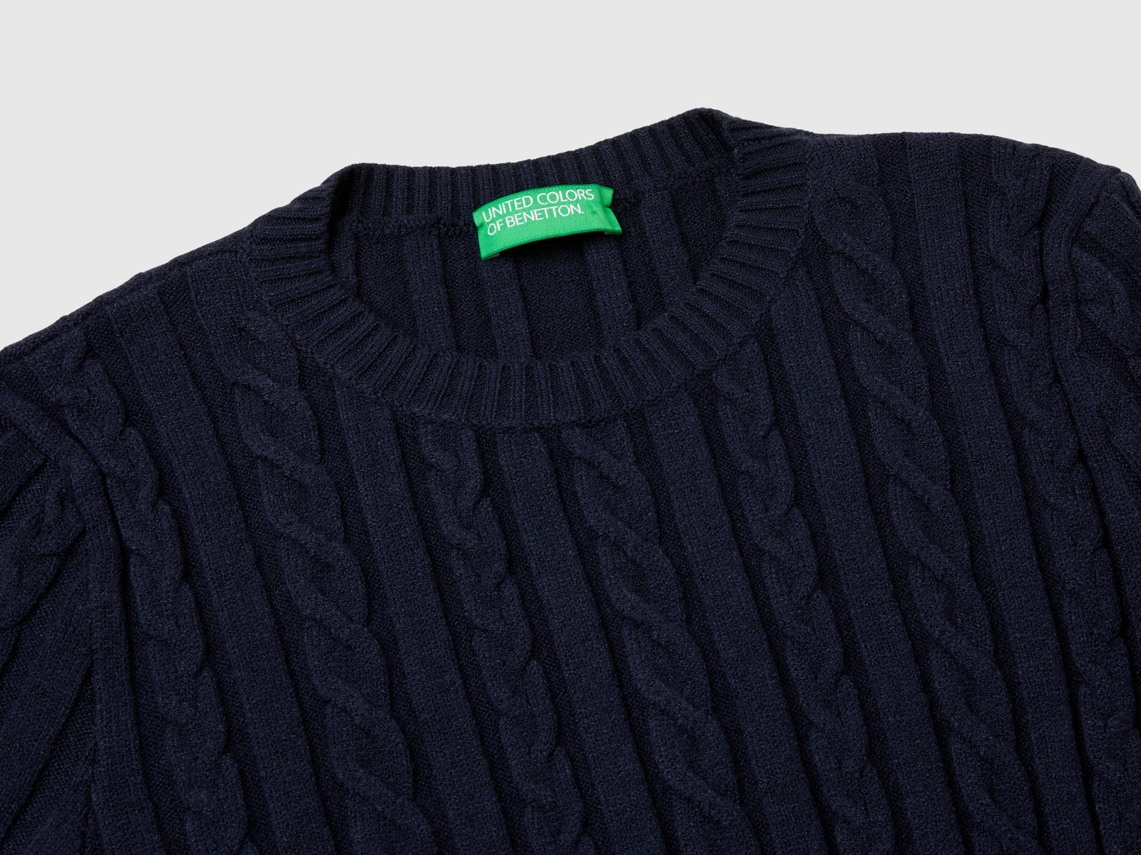 Maglia fluida a manica corta da donna blu scuro 3 | Benetton Outlet