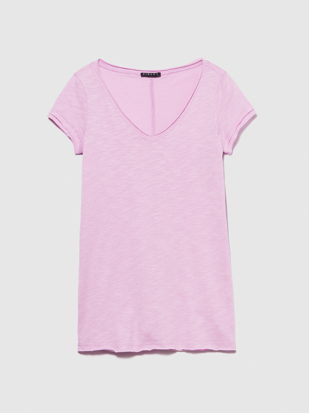 T-shirt con scollo a V