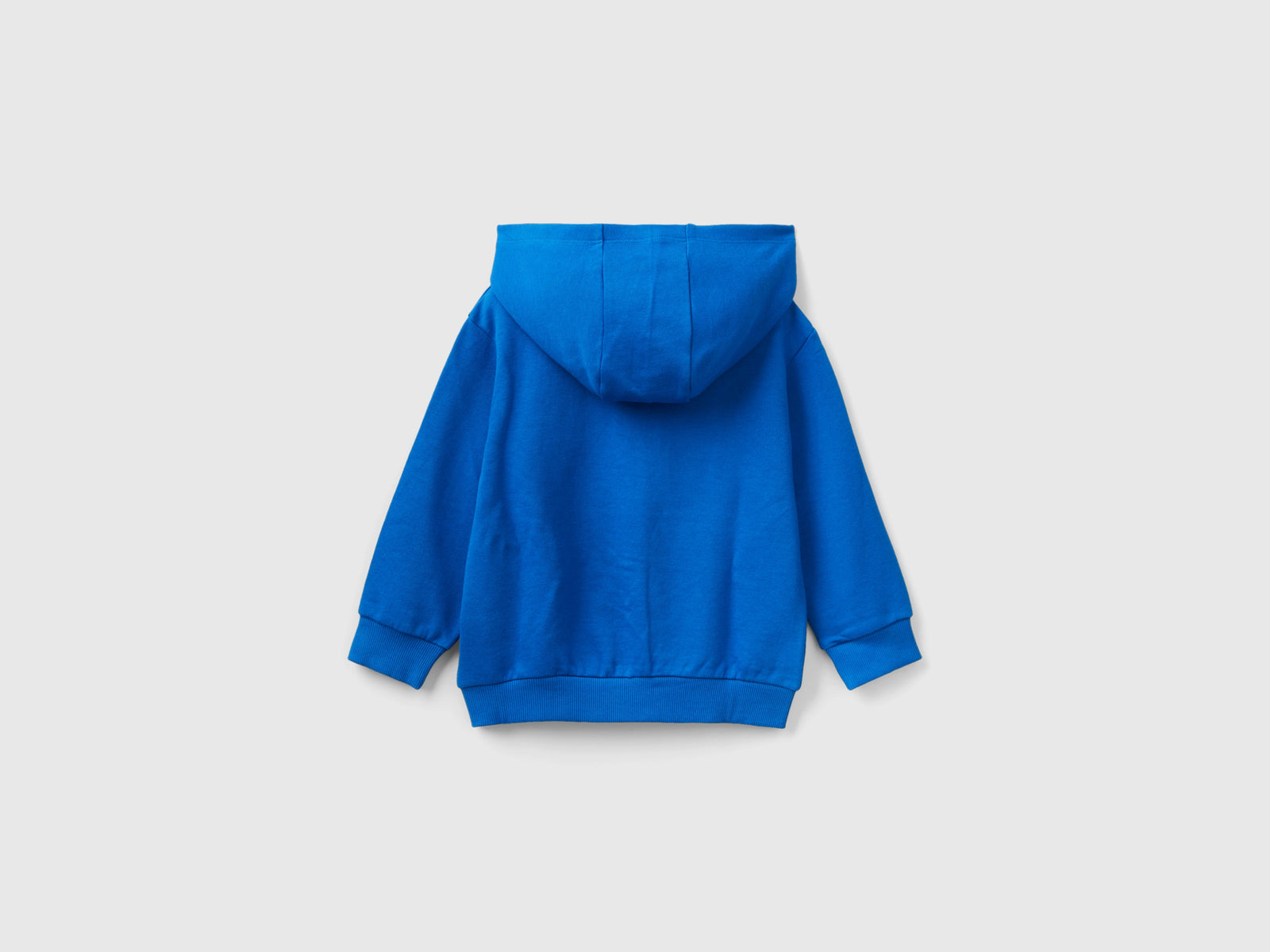 Felpa oversize con cappuccio da bimbo bluette 2 | Benetton Outlet