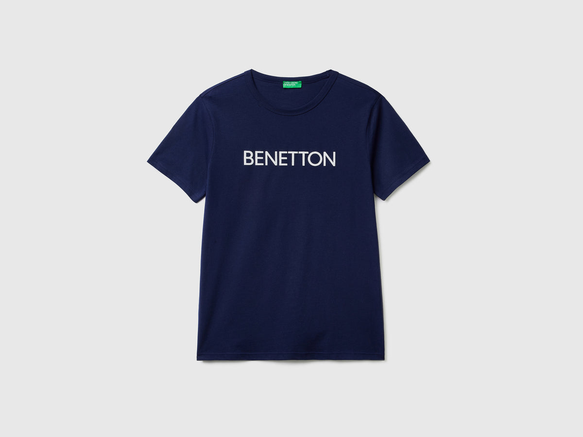 T-shirt in cotone  con stampa logo