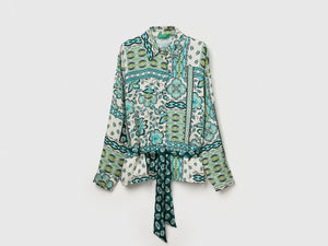 Camicia con stampa bandana