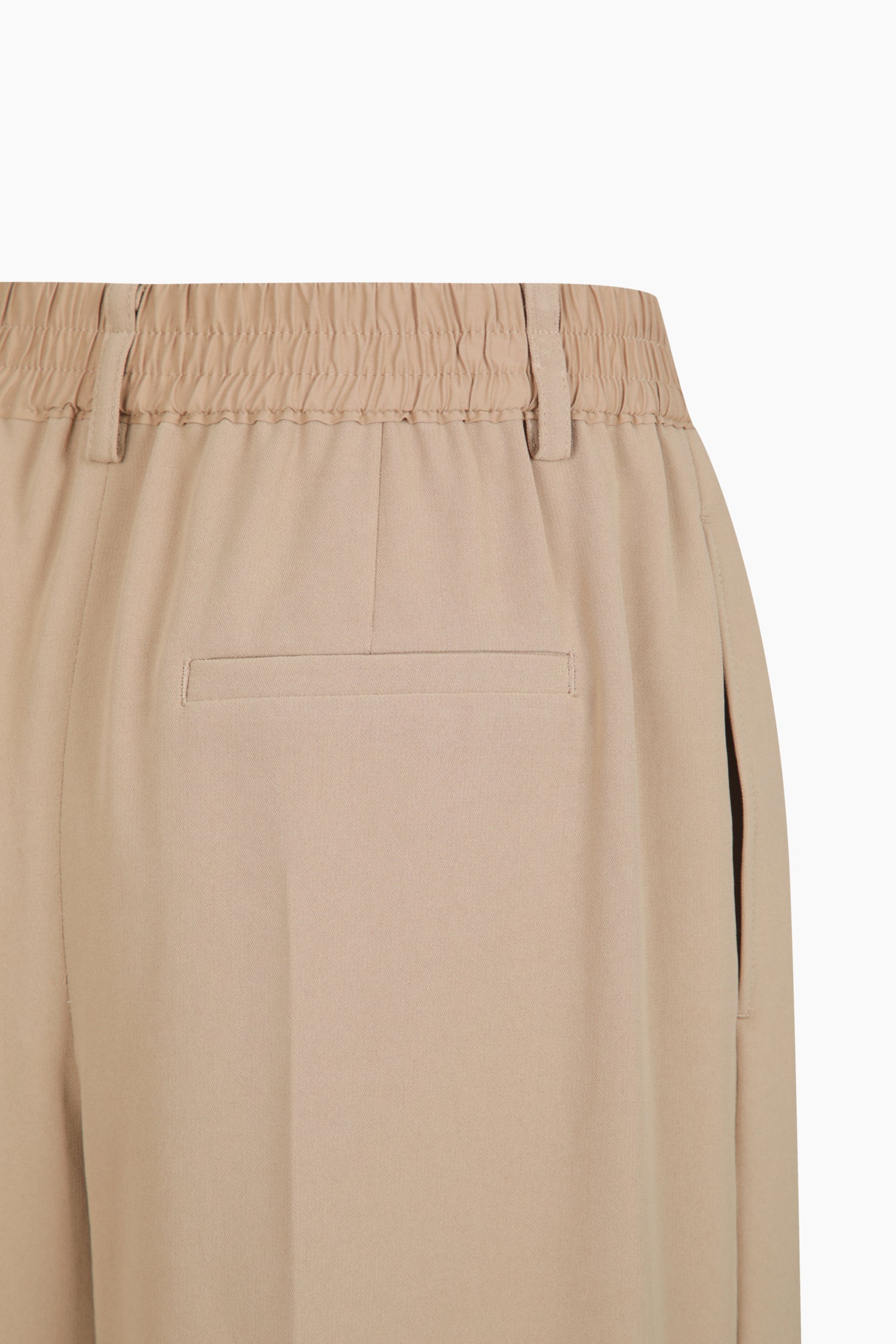 Pantaloni dritti da donna cammello 4 | Sisley Outlet