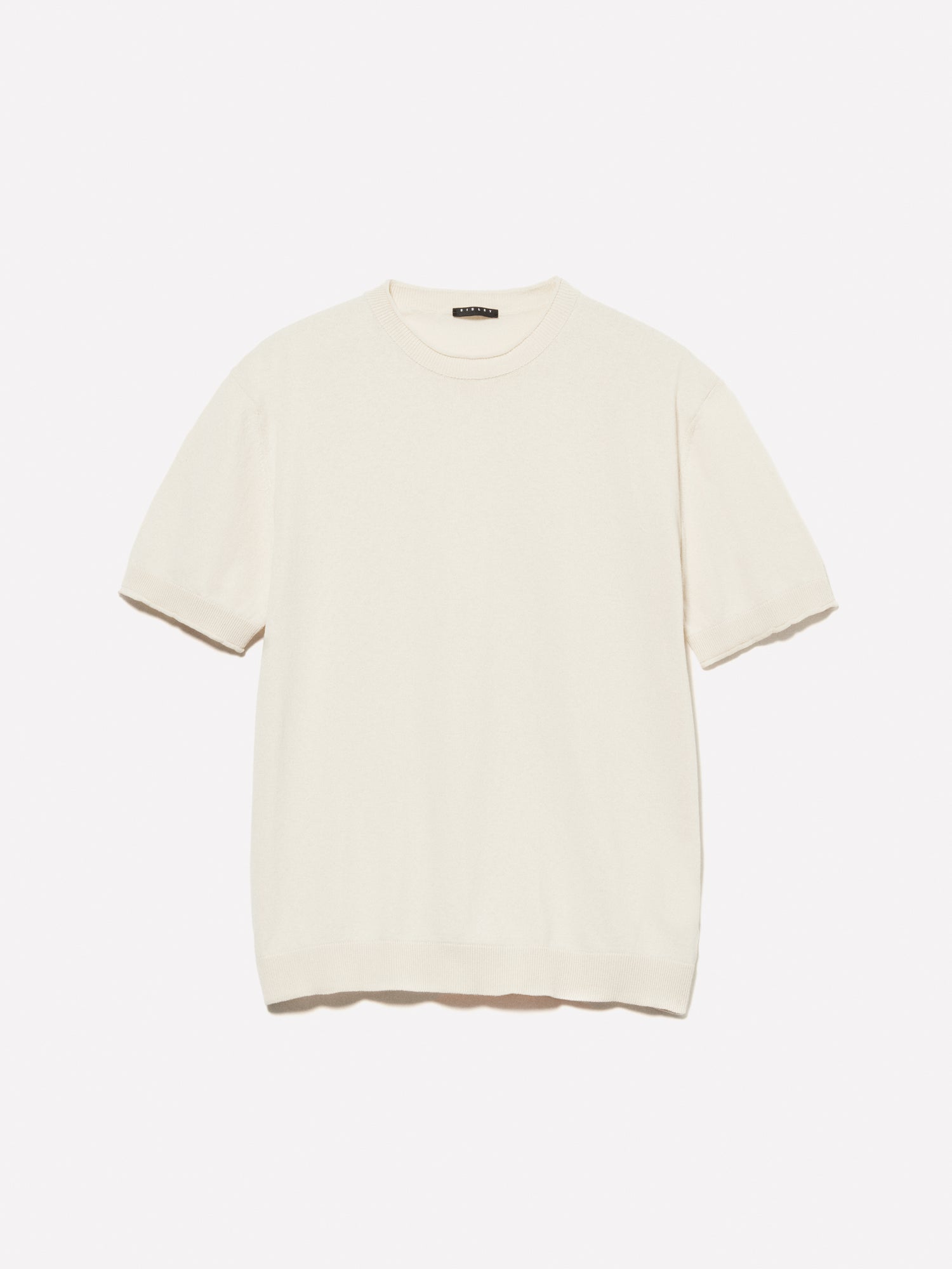 Maglia a maniche corte da uomo bianco panna | Sisley Outlet
