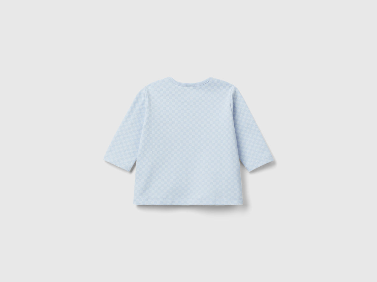 T-shirt optical con stampa orsetto