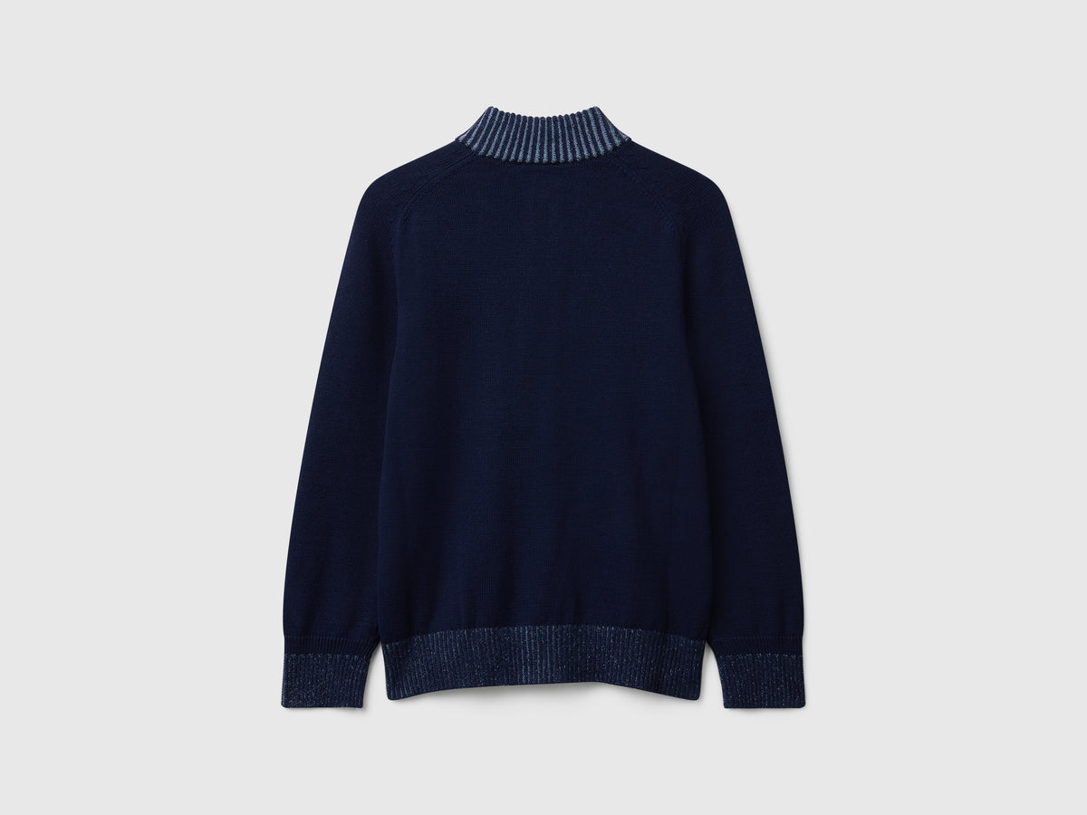Maglia con zip