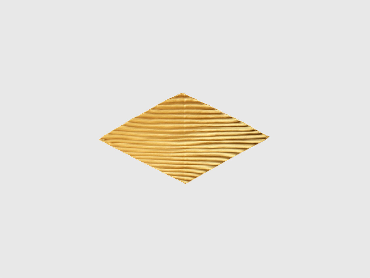 Foulard plissé con lurex