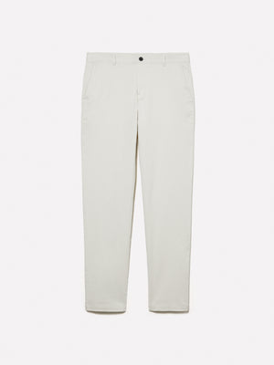 Light beige slim fit chino trousers