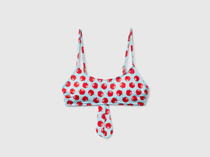 Brassiere mare con pattern frutta