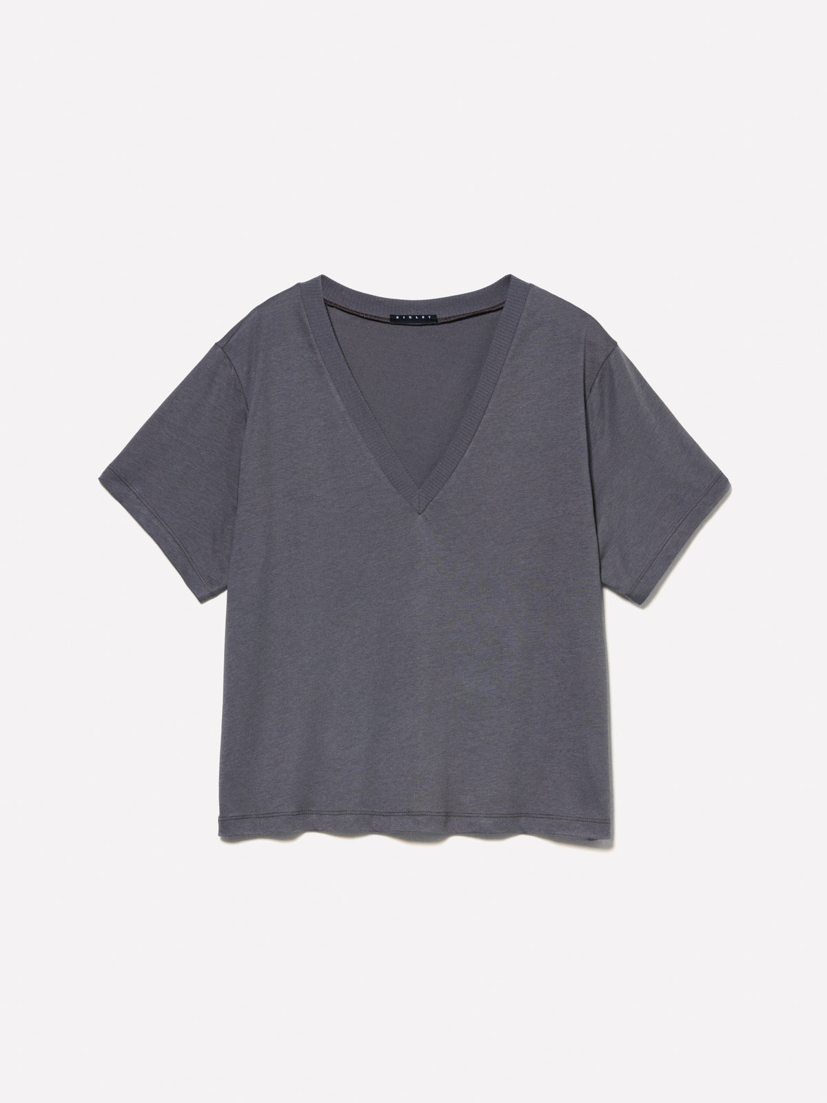 T-shirt con scollo a V