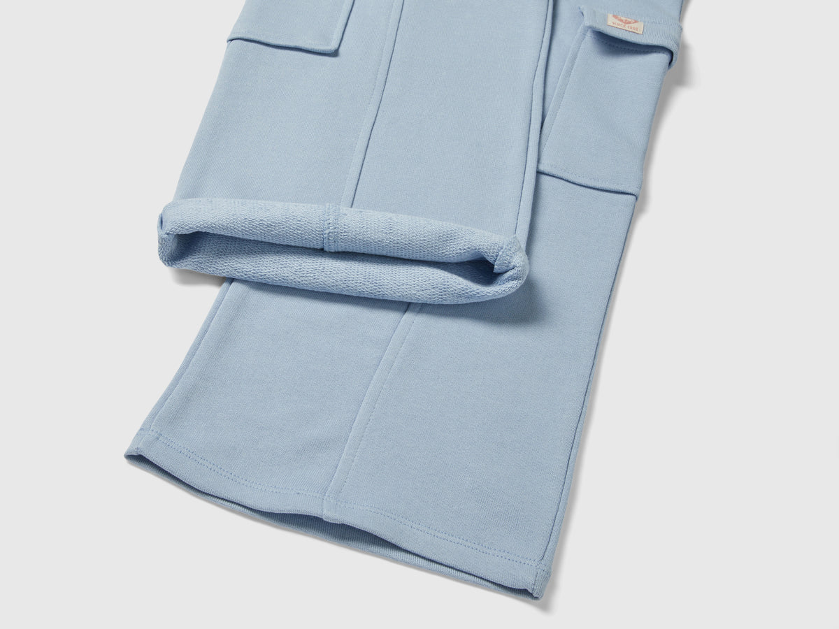 Pantaloni ampi in felpa