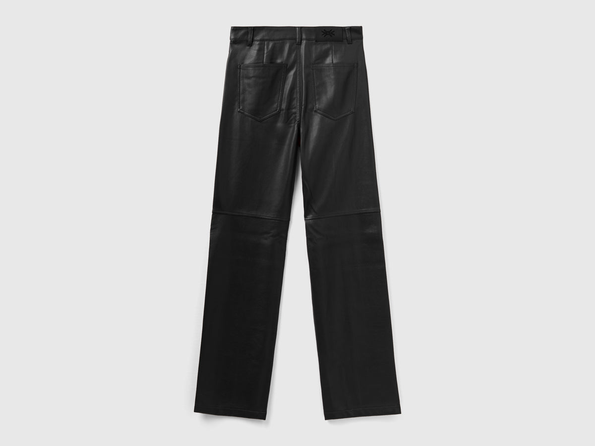 Pantaloni in tessuto spalmato