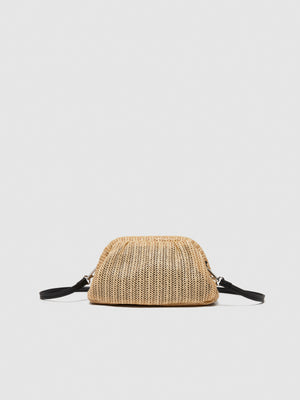 Pochette in paglia