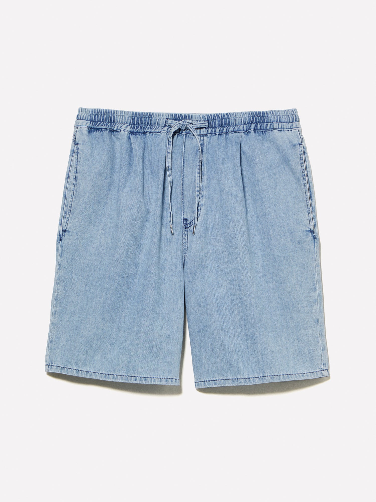 Bermuda di jeans chiaro relaxed fit da uomo azzurro | Sisley Outlet