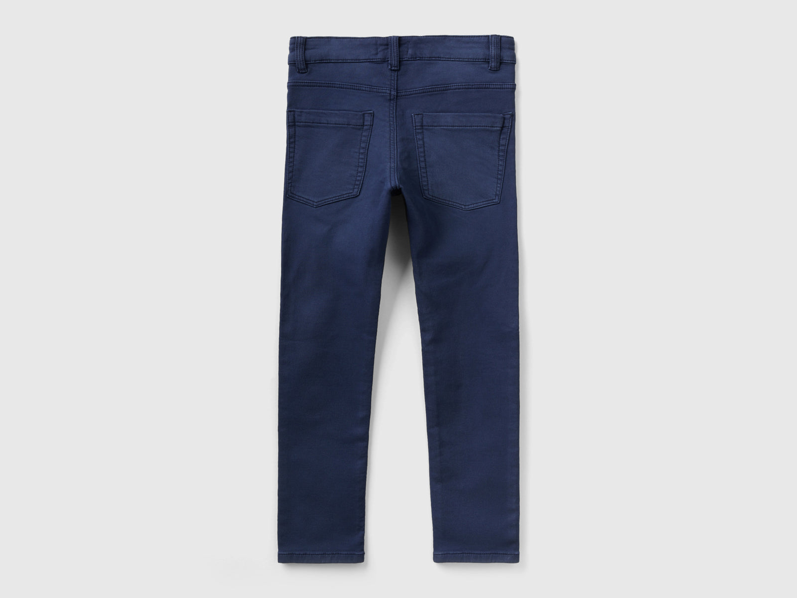 Jeans cinque tasche da bambino blu scuro 2 | Benetton Outlet