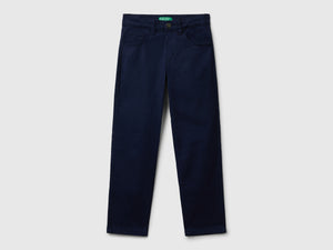 Pantaloni in cotone stretch