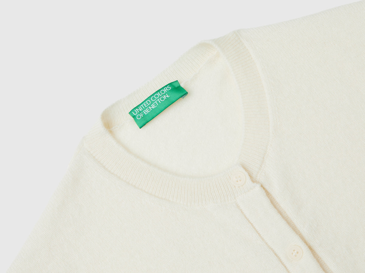 Cardigan in puro cashmere