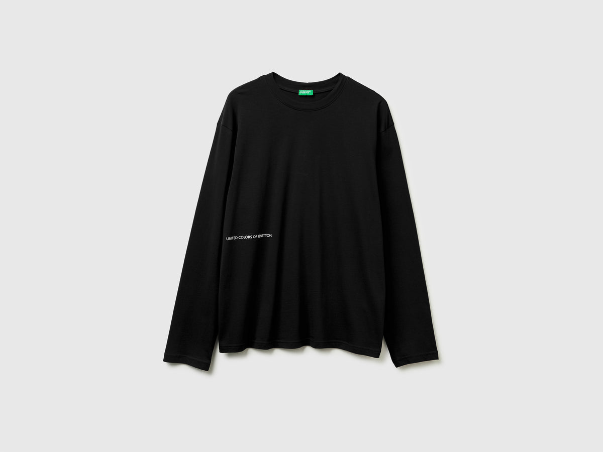 T-shirt con stampa logo