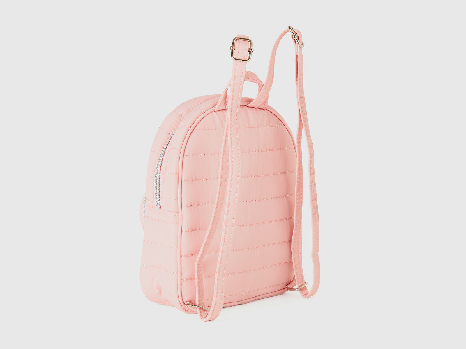 Zaino con tasca a forma di cuore da bimba rosa 2 | Benetton Outlet