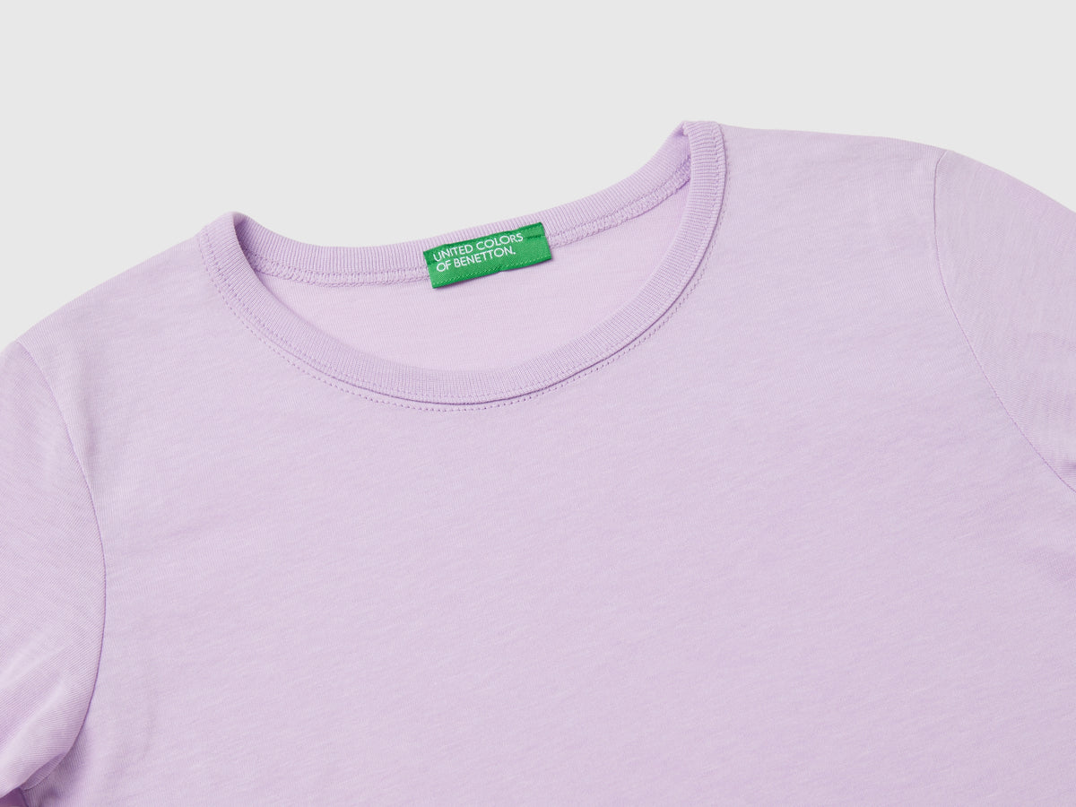 T-shirt a manica lunga in cotone bio