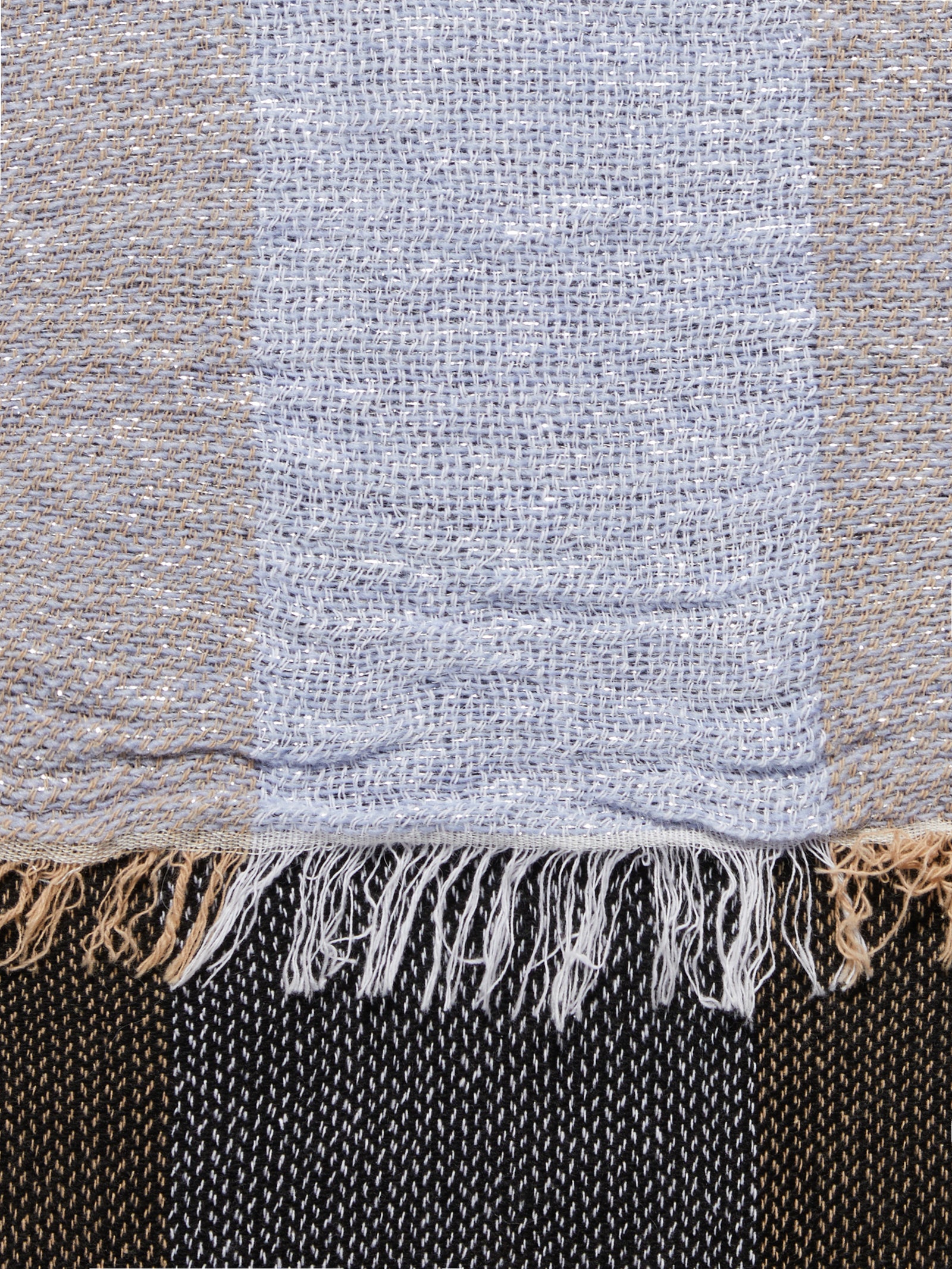 Sciarpa a righe con lurex da donna multi-color 2 | Sisley Outlet